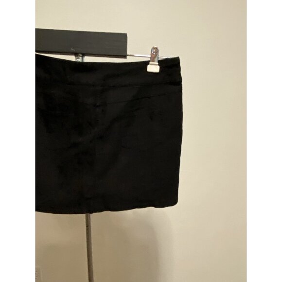 Coral Bay Golf Womens Size 14 Skort Black Stretch Pockets - Picture 6 of 6